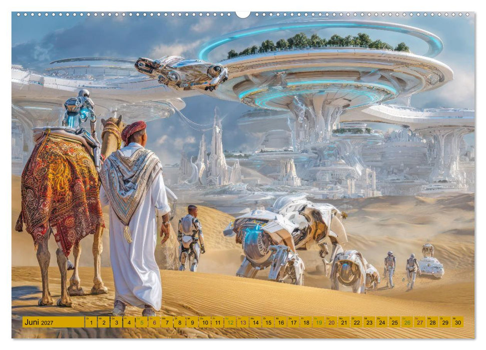 Viele Abenteuer im Kosmos - Science-Fiction (CALVENDO Wandkalender 2027)