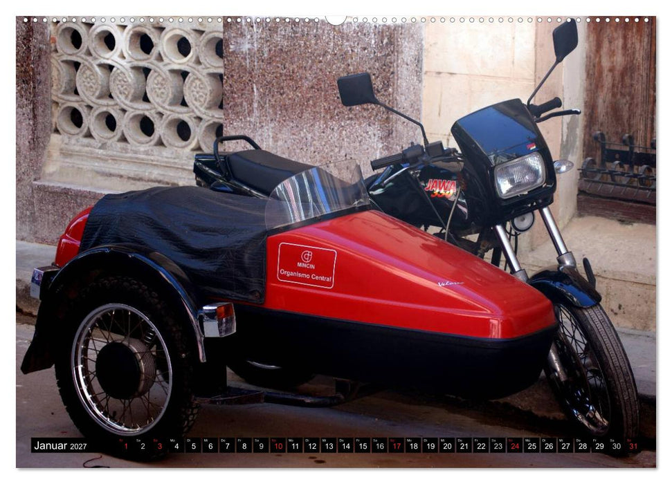 Motorrad-Legenden: JAWA (CALVENDO Wandkalender 2027)
