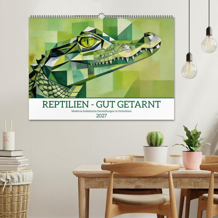 Reptilien - gut getarnt (CALVENDO Wandkalender 2027)