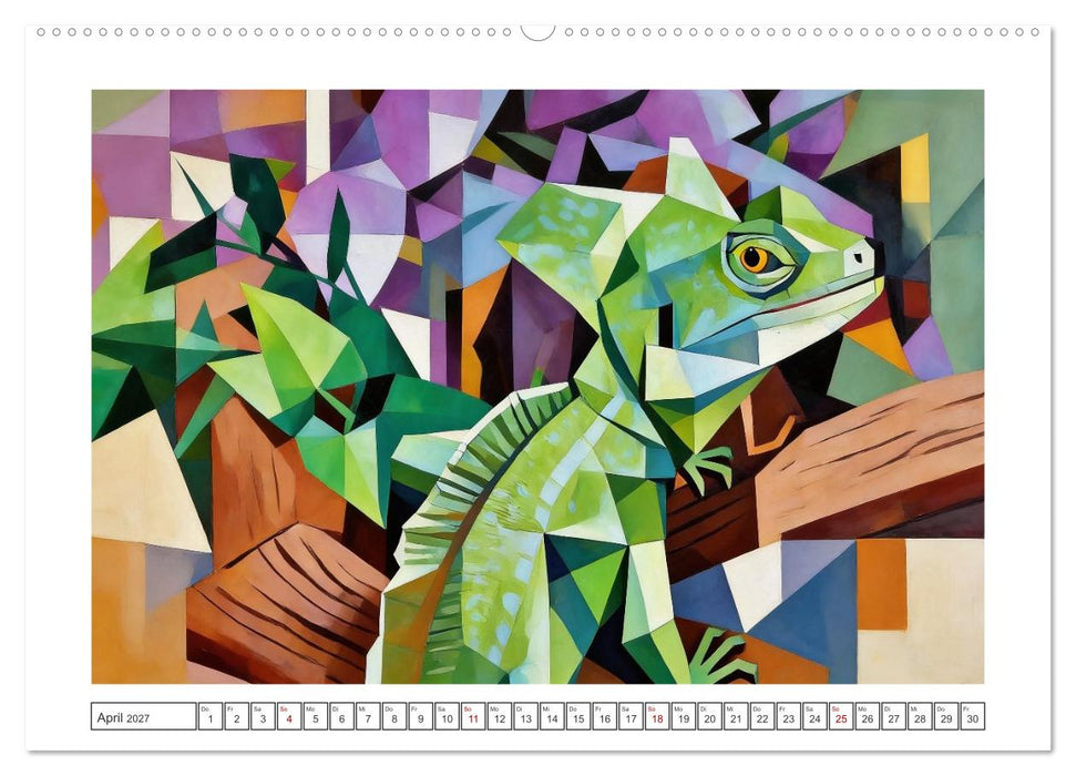 Reptilien - gut getarnt (CALVENDO Wandkalender 2027)