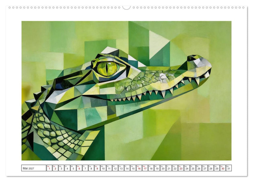 Reptilien - gut getarnt (CALVENDO Wandkalender 2027)