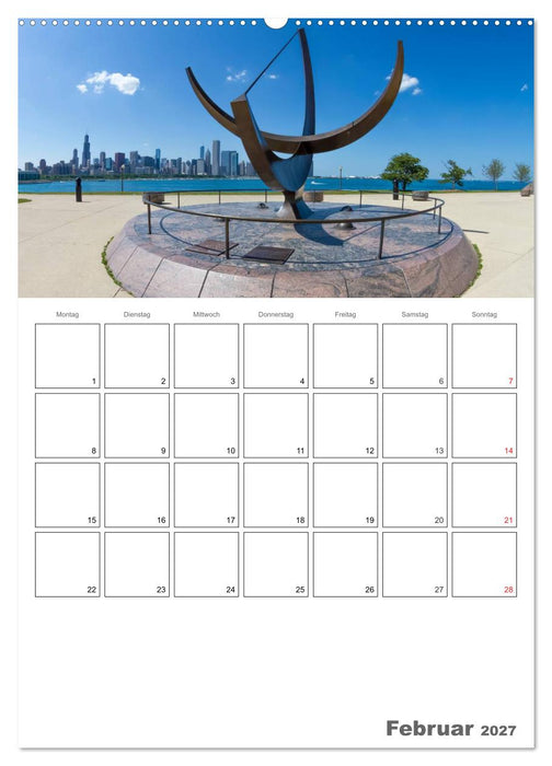 CHICAGO Terminplaner (CALVENDO Wandkalender 2027)