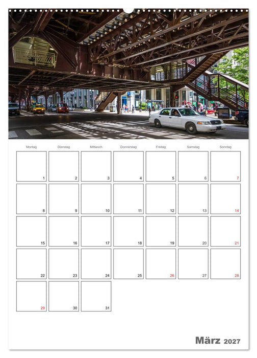 CHICAGO Terminplaner (CALVENDO Wandkalender 2027)