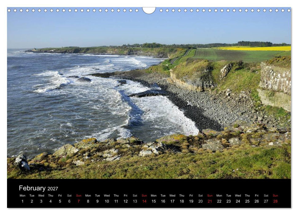 Scenes from Northumberland (CALVENDO Monthly Calendar 2027)