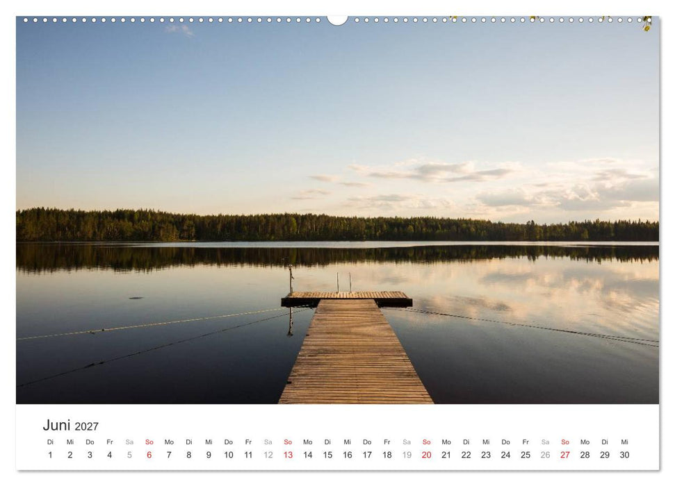 Landschaften Finnlands (CALVENDO Wandkalender 2027)