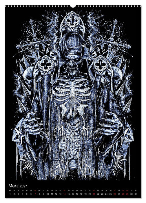BLOODBOY/FEAR ILLUSTRATION (CALVENDO Wandkalender 2027)
