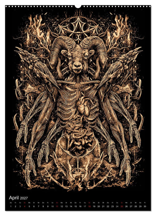 BLOODBOY/FEAR ILLUSTRATION (CALVENDO Wandkalender 2027)