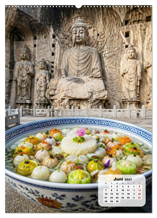 Schlemmerreise China - Die Historische Edition (CALVENDO Wandkalender 2027)