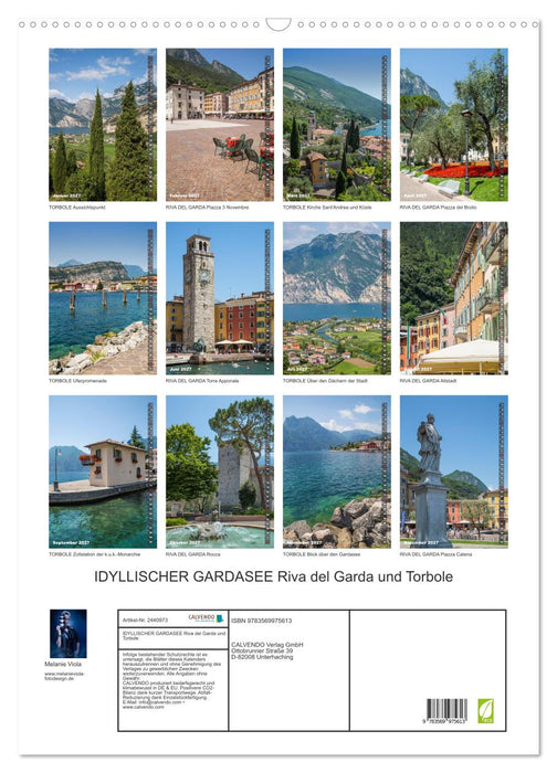IDYLLISCHER GARDASEE Riva del Garda und Torbole (CALVENDO Wandkalender 2027)