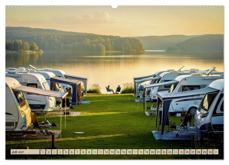 Wohnwagen-Freiheit (CALVENDO Premium Wandkalender 2027)