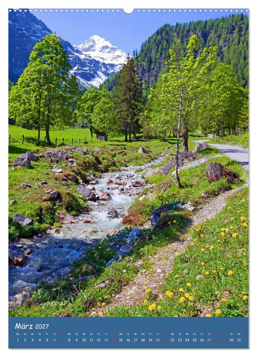 Der Weg des Wassers (CALVENDO Premium Wandkalender 2027)