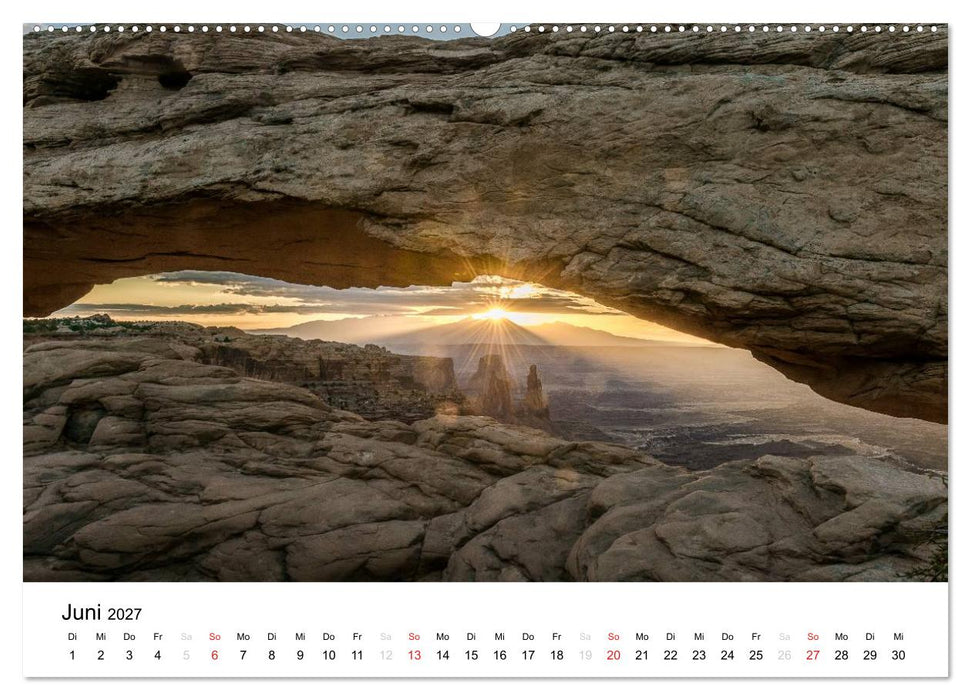 Nationalparks in Utah (CALVENDO Wandkalender 2027)