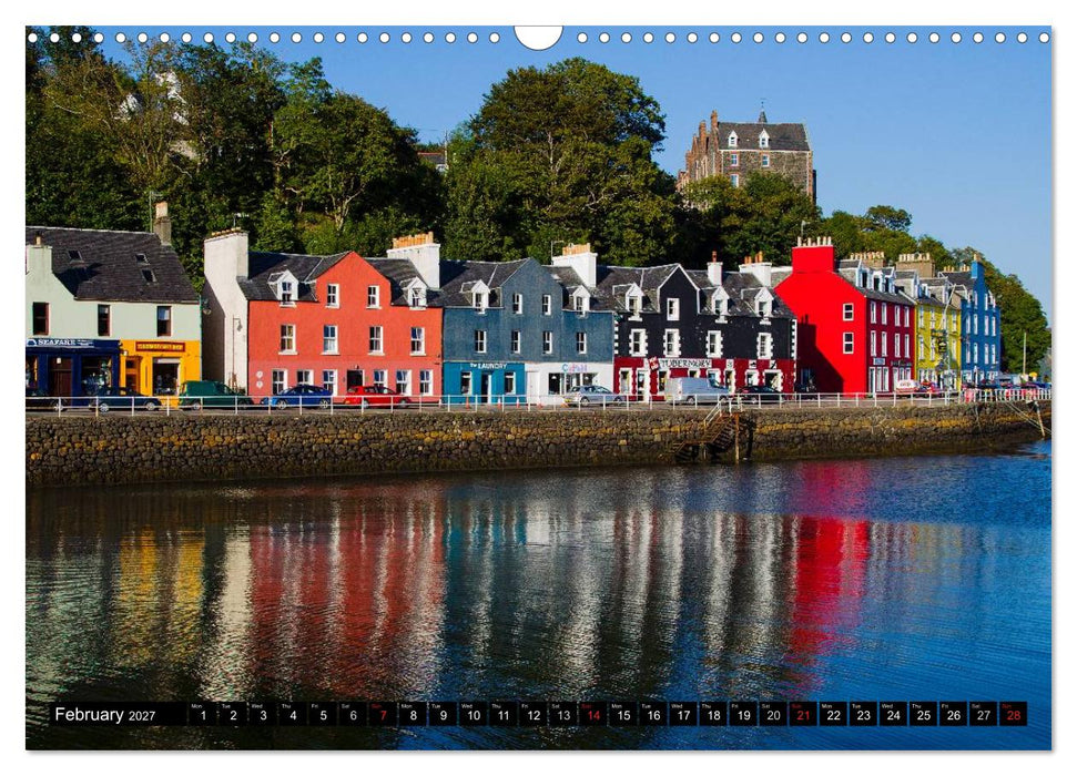Mull, Staffa, Skye, Iona The Inner Hebrides (CALVENDO Monthly Calendar 2027)