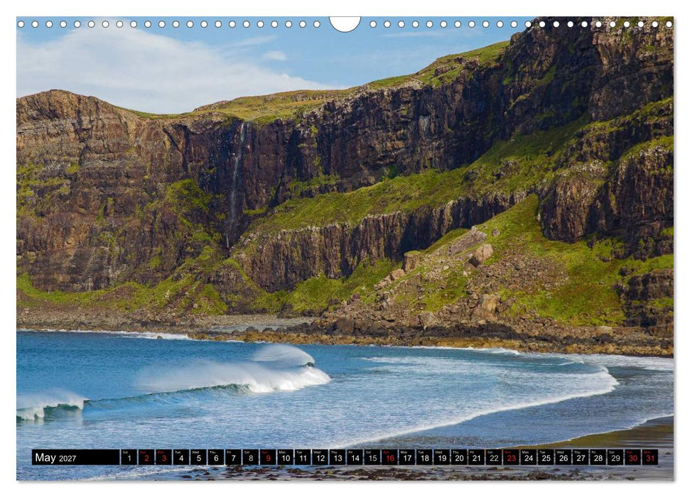 Mull, Staffa, Skye, Iona The Inner Hebrides (CALVENDO Monthly Calendar 2027)