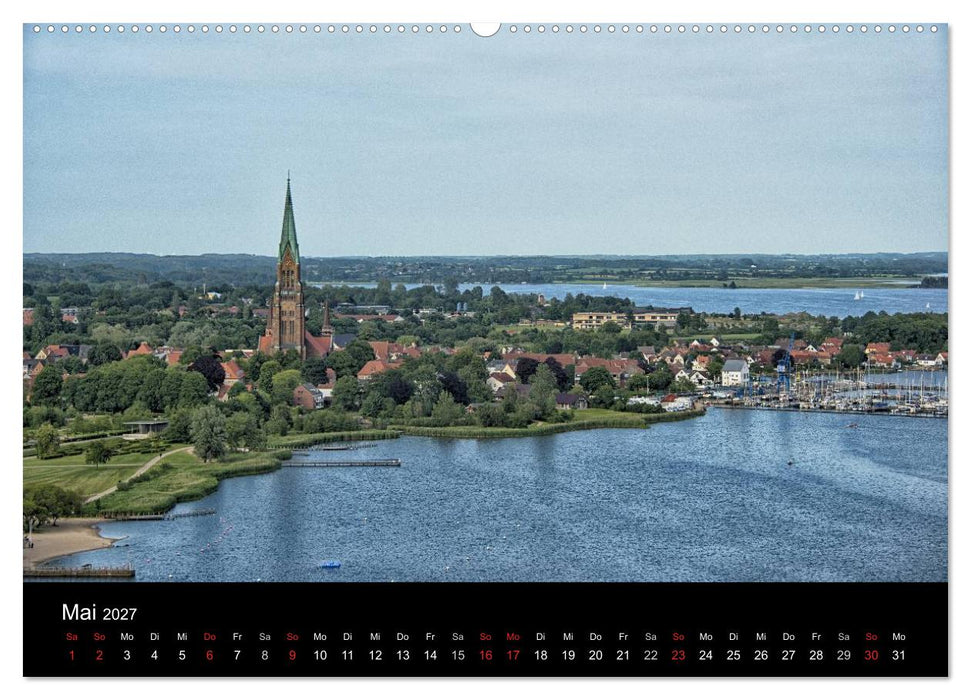 Schleswig - Schleistadt mit Flair (CALVENDO Wandkalender 2027)