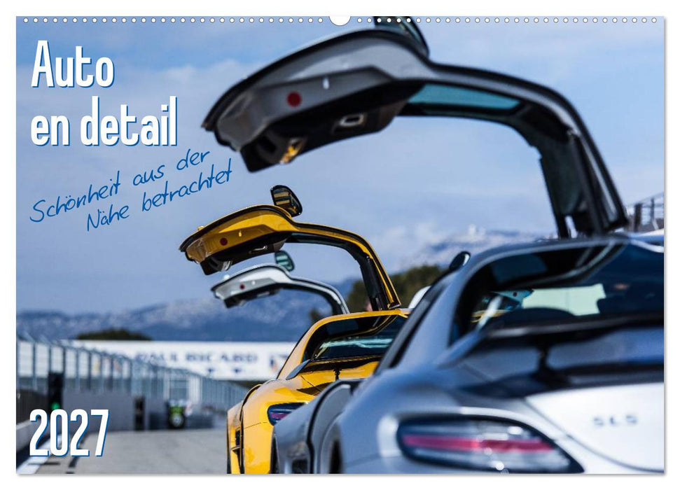 Auto en detail (CALVENDO Wandkalender 2027)
