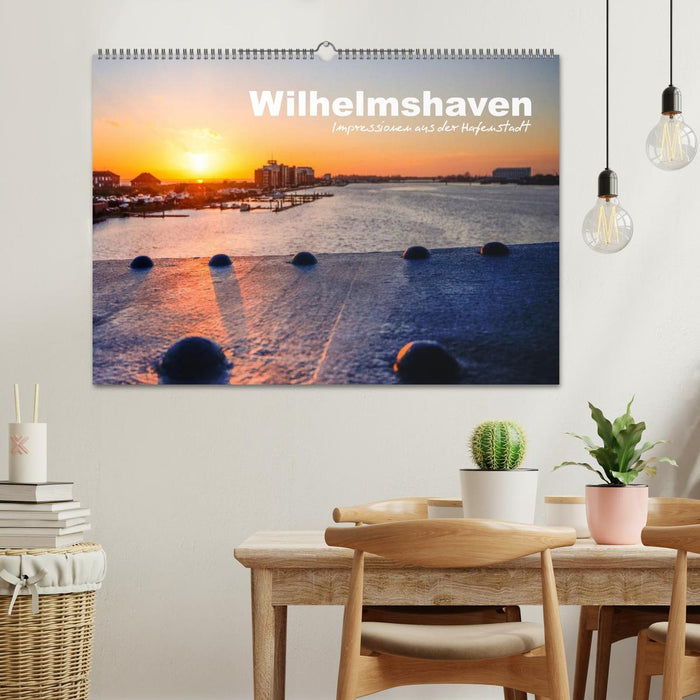 Wilhelmshaven - Impressionen aus der Hafenstadt (CALVENDO Wandkalender 2027)