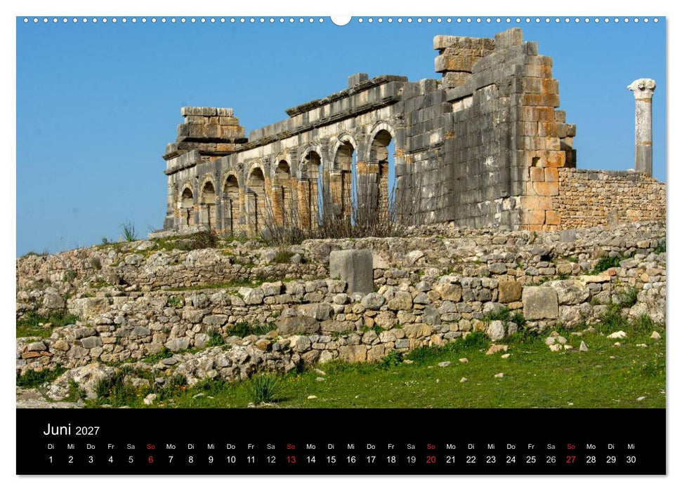 Marokko - Bilder einer Rundreise (CALVENDO Wandkalender 2027)