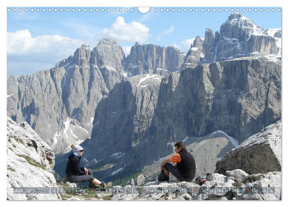 Berge und Sport 2027, Impressionen einer Leidenschaft (CALVENDO Wandkalender 2027)