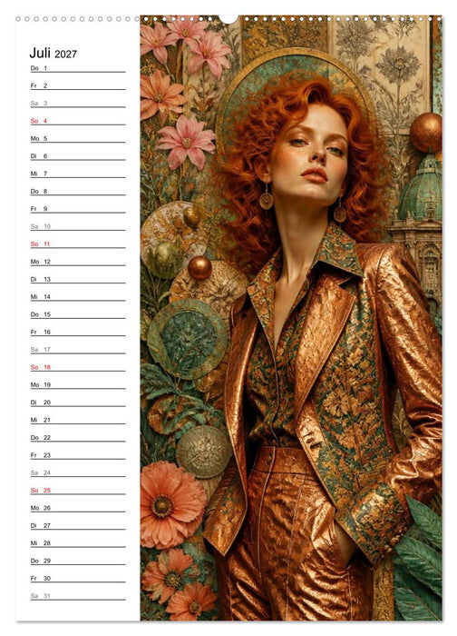 Frauen aus Stoff und Zeit (CALVENDO Premium Wandkalender 2027)