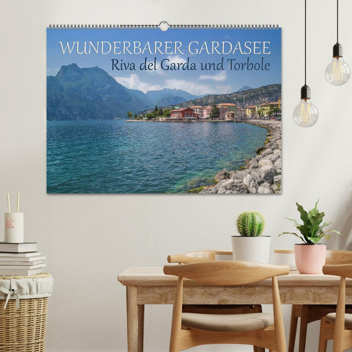 WUNDERBARER GARDASEE Riva del Garda und Torbole (CALVENDO Wandkalender 2027)