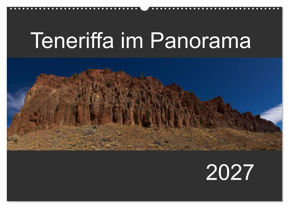 Teneriffa im Panorama (CALVENDO Wandkalender 2027)