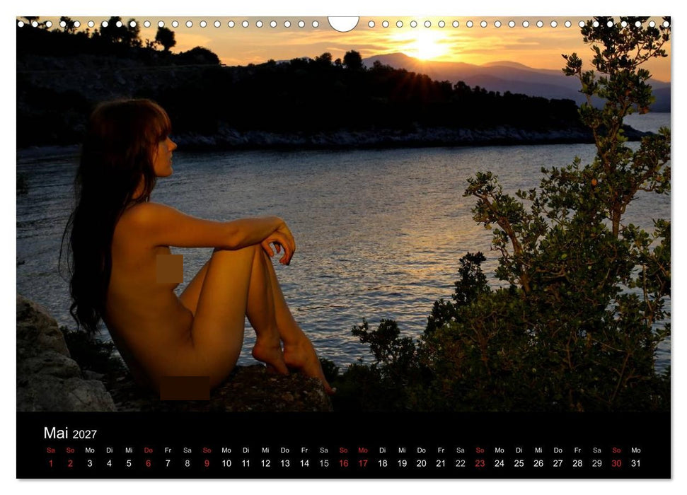 Gymnos - nackt in Griechenland 2027 (CALVENDO Wandkalender 2027)