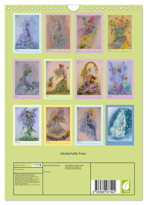 Zauberhafte Feen (CALVENDO Wandkalender 2027)