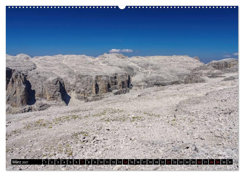 Sellagruppe - Traumhafte Ausblicke in den Dolomiten (CALVENDO Wandkalender 2027)