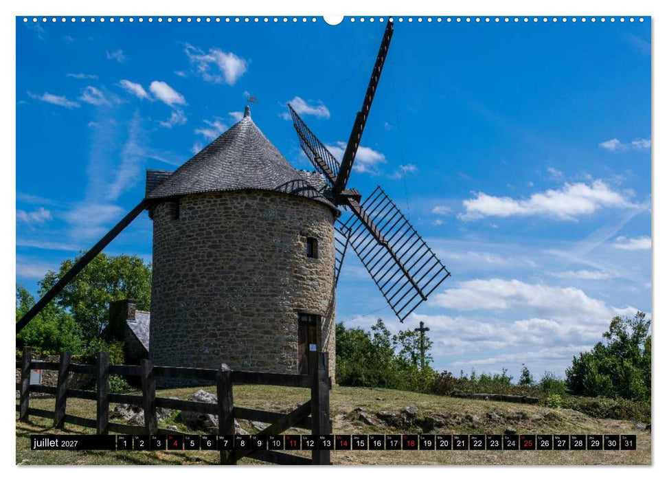 Bretagne Un rêve en couleurs (CALVENDO Calendrier supérieur 2027)