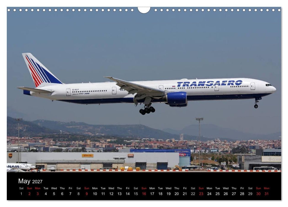 Big Jets (CALVENDO Monthly Calendar 2027)