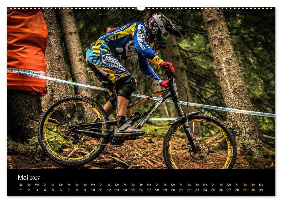 Downhill Racing 2027 (CALVENDO Premium Wandkalender 2027)