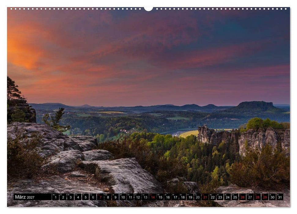 Bilder aus dem Nationalpark Sächsische Schweiz (CALVENDO Wandkalender 2027)