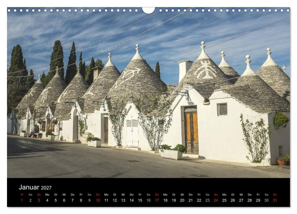 Italiens wilde Schönheit - Abseits der großen Städte (CALVENDO Wandkalender 2027)