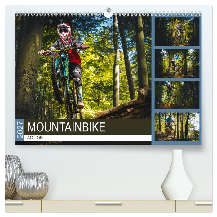 Mountainbike Action (CALVENDO Premium Wandkalender 2027)