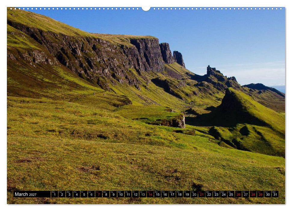 Mull, Staffa, Skye, Iona The Inner Hebrides (CALVENDO Premium-Calendar 2027)