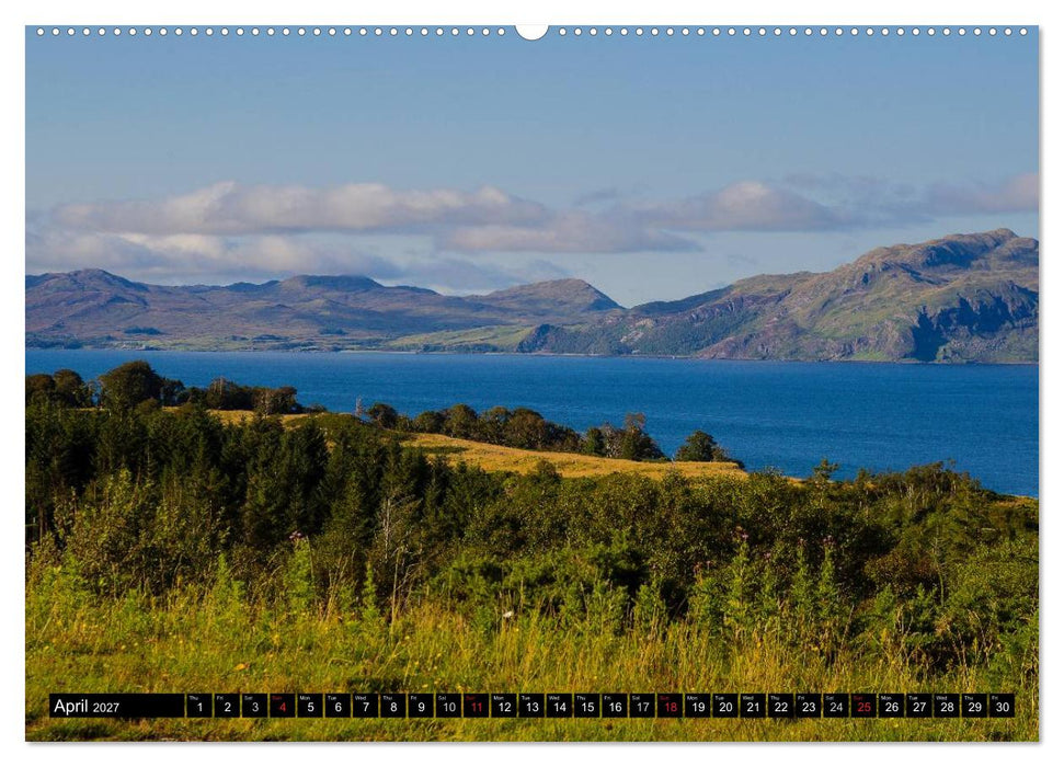 Mull, Staffa, Skye, Iona The Inner Hebrides (CALVENDO Premium-Calendar 2027)