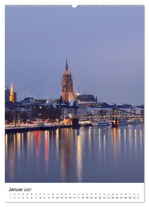 Frankfurt am Main 2027 Bilder vom Taxifahrer (CALVENDO Premium Wandkalender 2027)