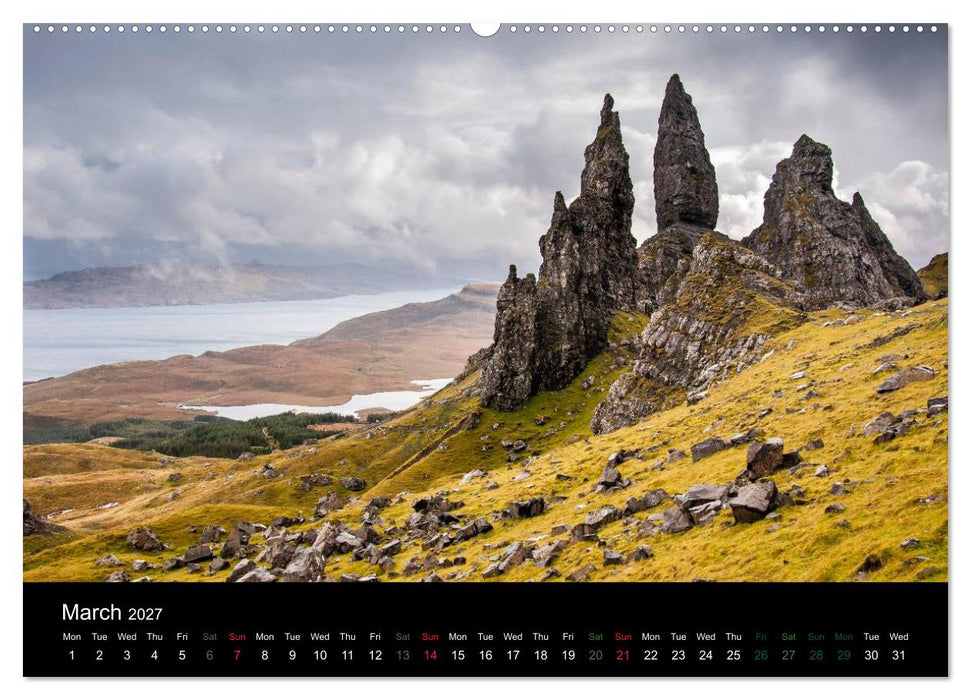 Scenes from the Isle of Skye (CALVENDO Premium-Calendar 2027)