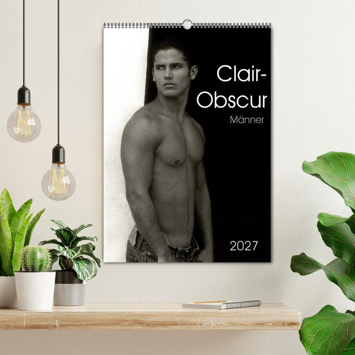 Clair-Obscur Männer 2027 (CALVENDO Wandkalender 2027)