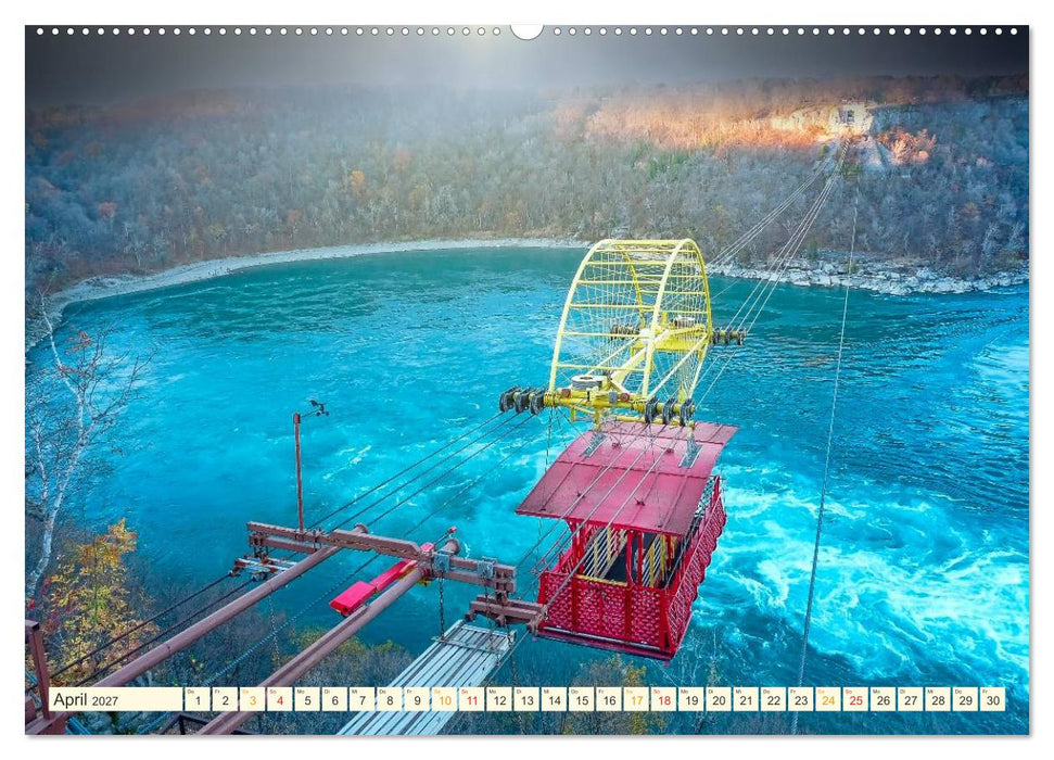 Niagarafälle - American Falls und Horseshoe Fall (CALVENDO Wandkalender 2027)