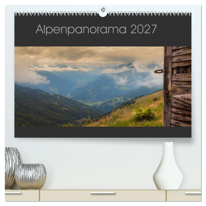 Alpenpanorama 2027 (CALVENDO Premium Wandkalender 2027)