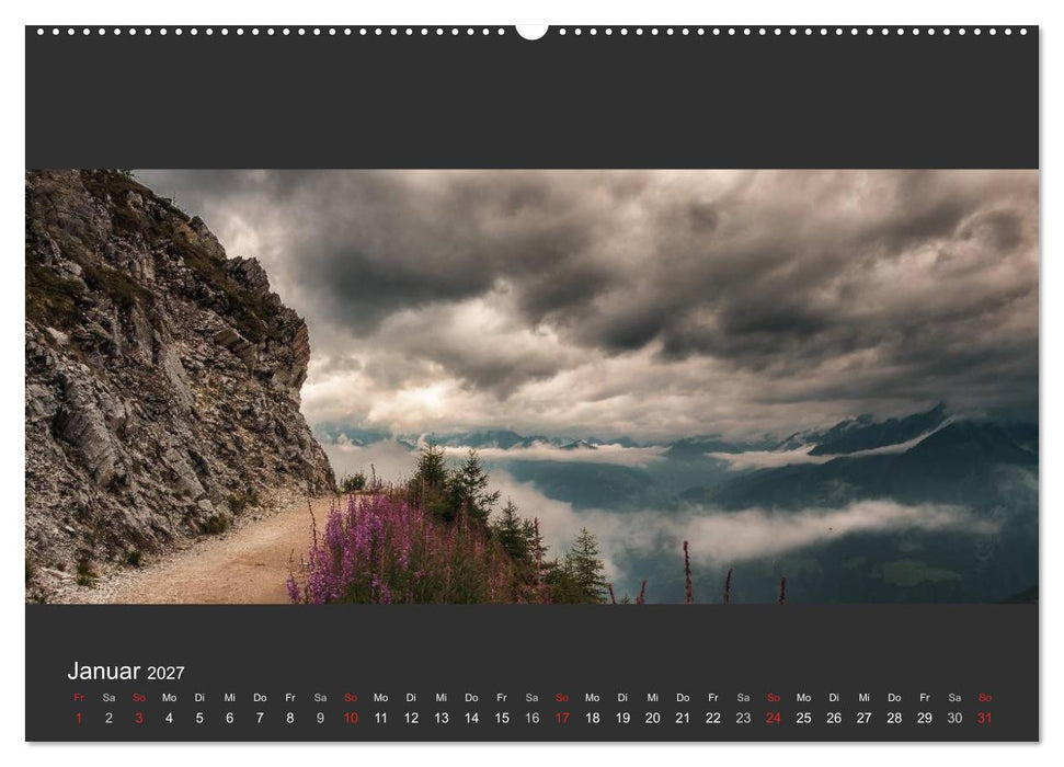 Alpenpanorama 2027 (CALVENDO Premium Wandkalender 2027)
