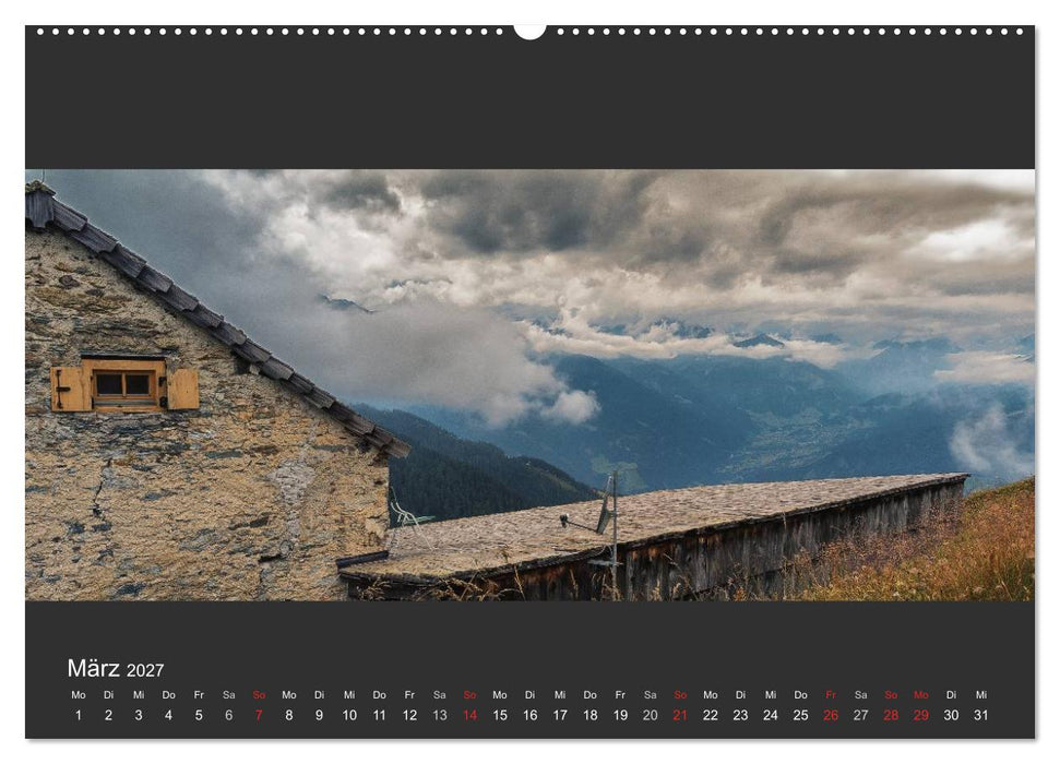 Alpenpanorama 2027 (CALVENDO Premium Wandkalender 2027)