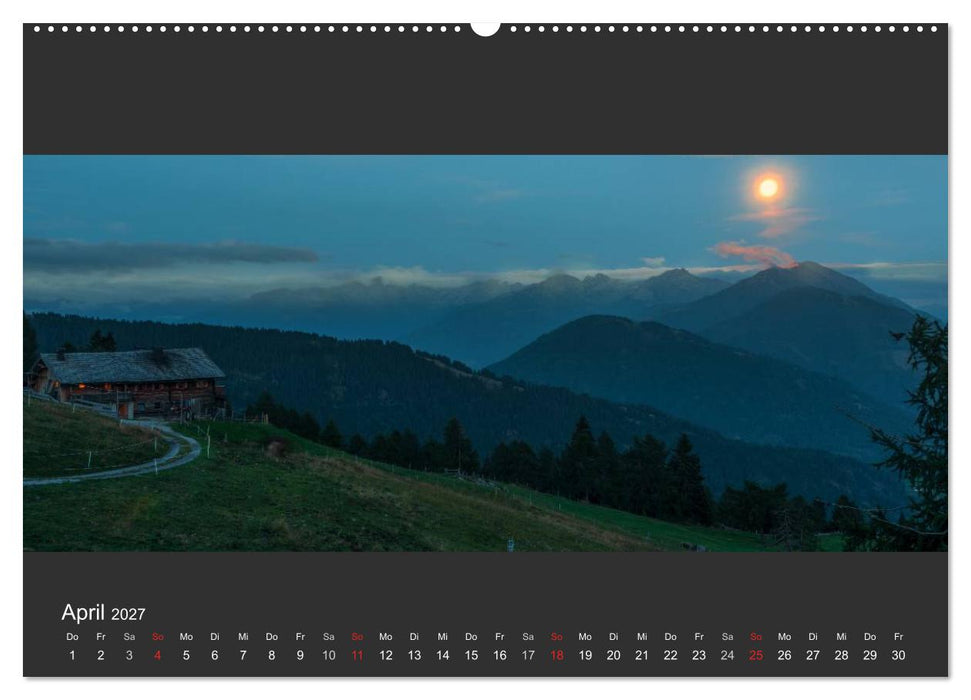 Alpenpanorama 2027 (CALVENDO Premium Wandkalender 2027)