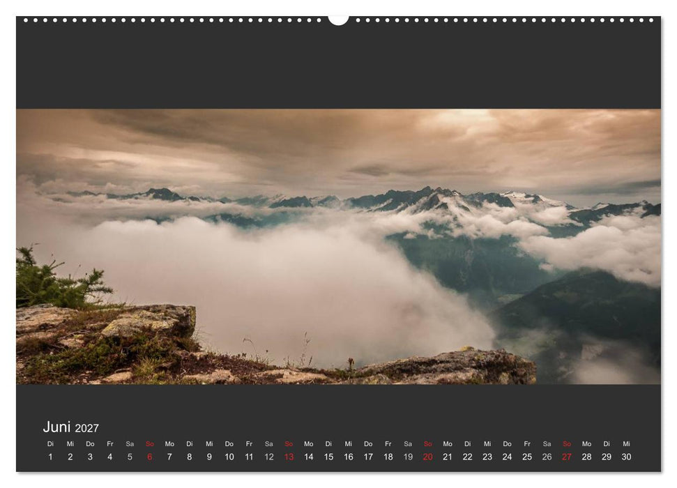 Alpenpanorama 2027 (CALVENDO Premium Wandkalender 2027)