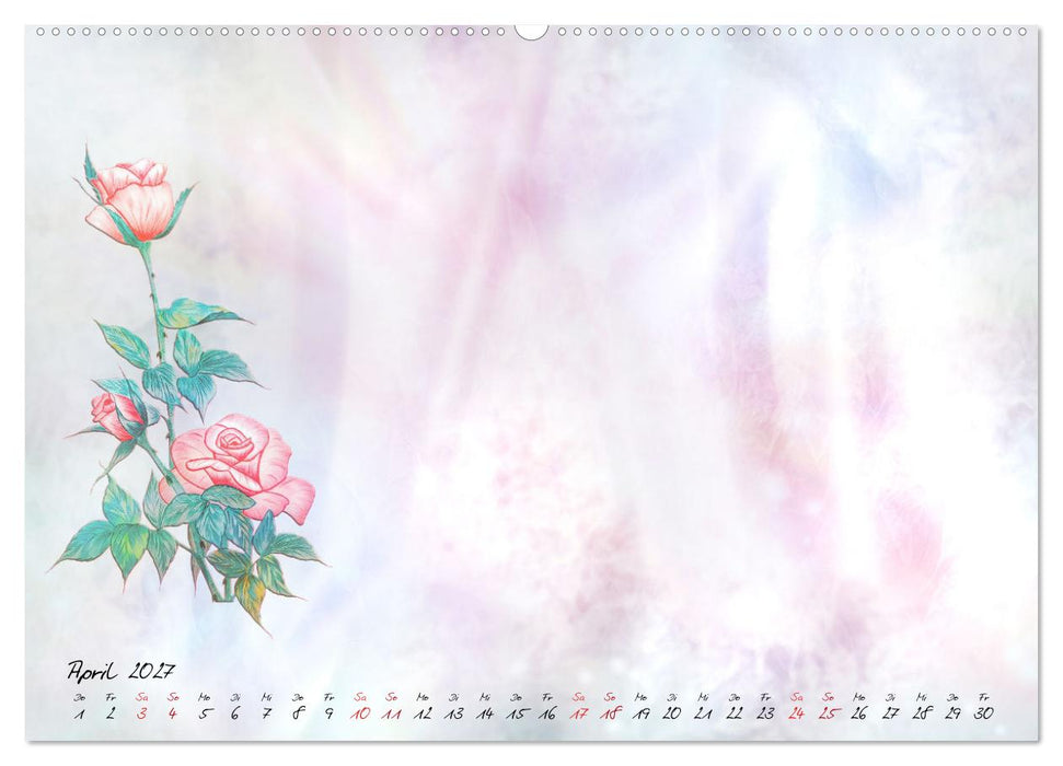 Liebe wird im Herzen geboren (CALVENDO Premium Wandkalender 2027)