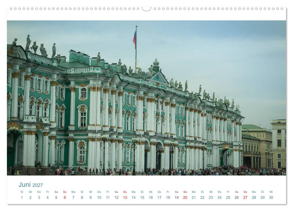 Sankt Petersburg - "Venedig des Nordens" (CALVENDO Wandkalender 2027)