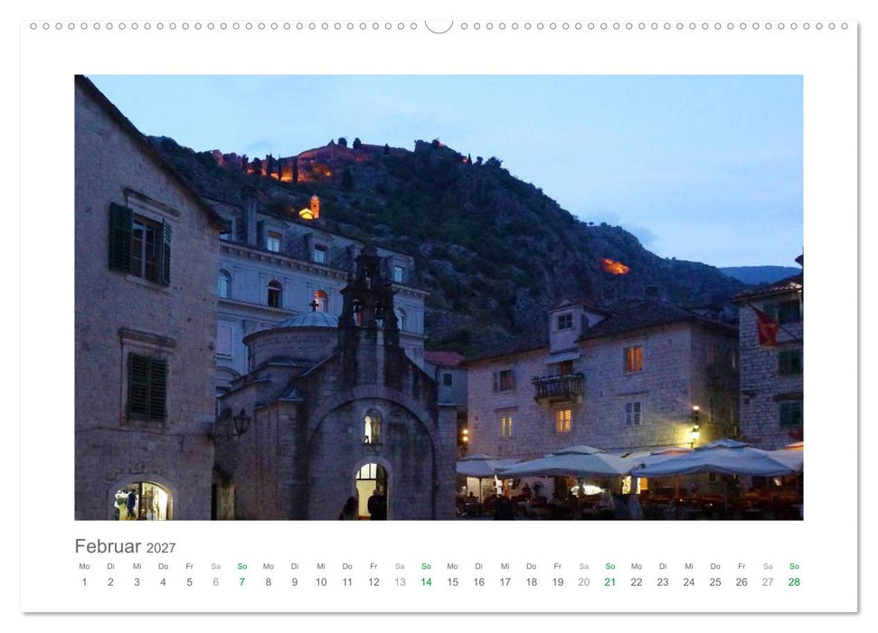Traumhaftes Montenegro - Entdecken Sie die Perle der Adria im Süden Europas (CALVENDO Wandkalender 2027)