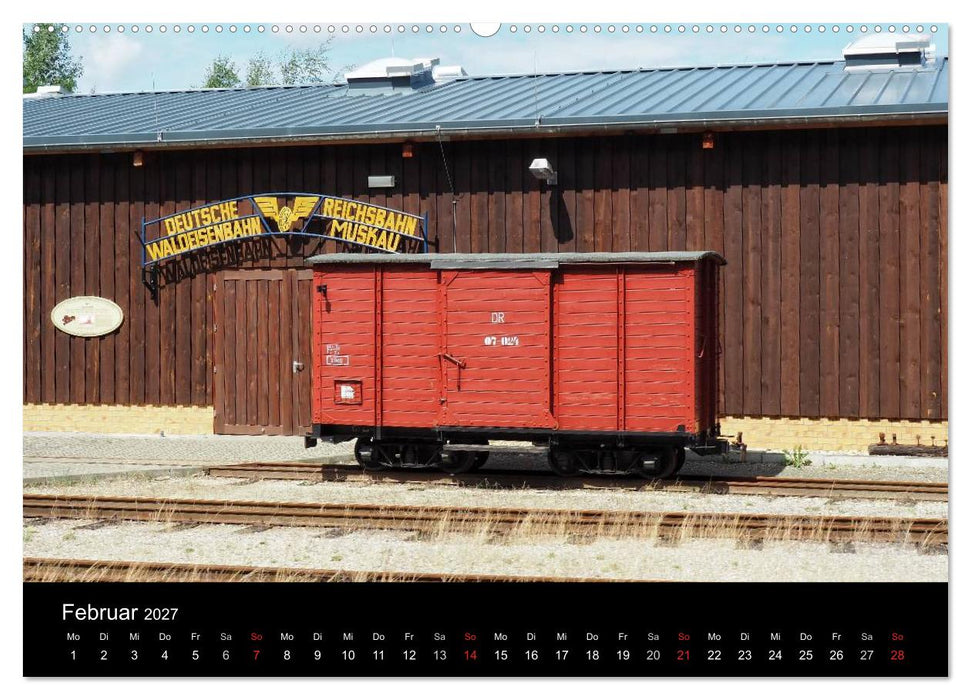 Waldeisenbahn Bad Muskau (CALVENDO Wandkalender 2027)